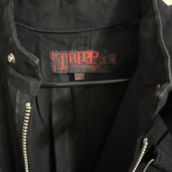 Goth Long Jacket - Picture 2 of 3